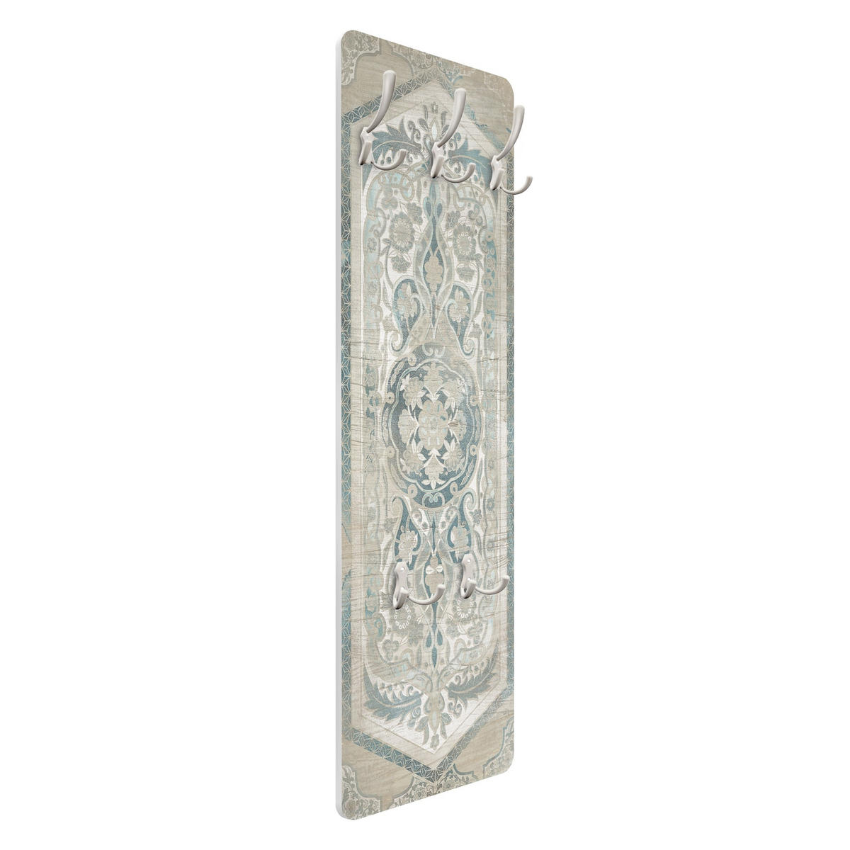 WANDGARDEROBE - Holzpaneel persisch Vintage IV 34/105 cm - Weiß, Holzwerkstoff (34/105/1.6cm) - Bilderwelten