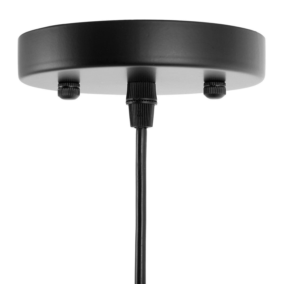 HÄNGELEUCHTE Cardener 41/41/99 cm - Schwarz, Metall (41/41/99cm) - Beliani