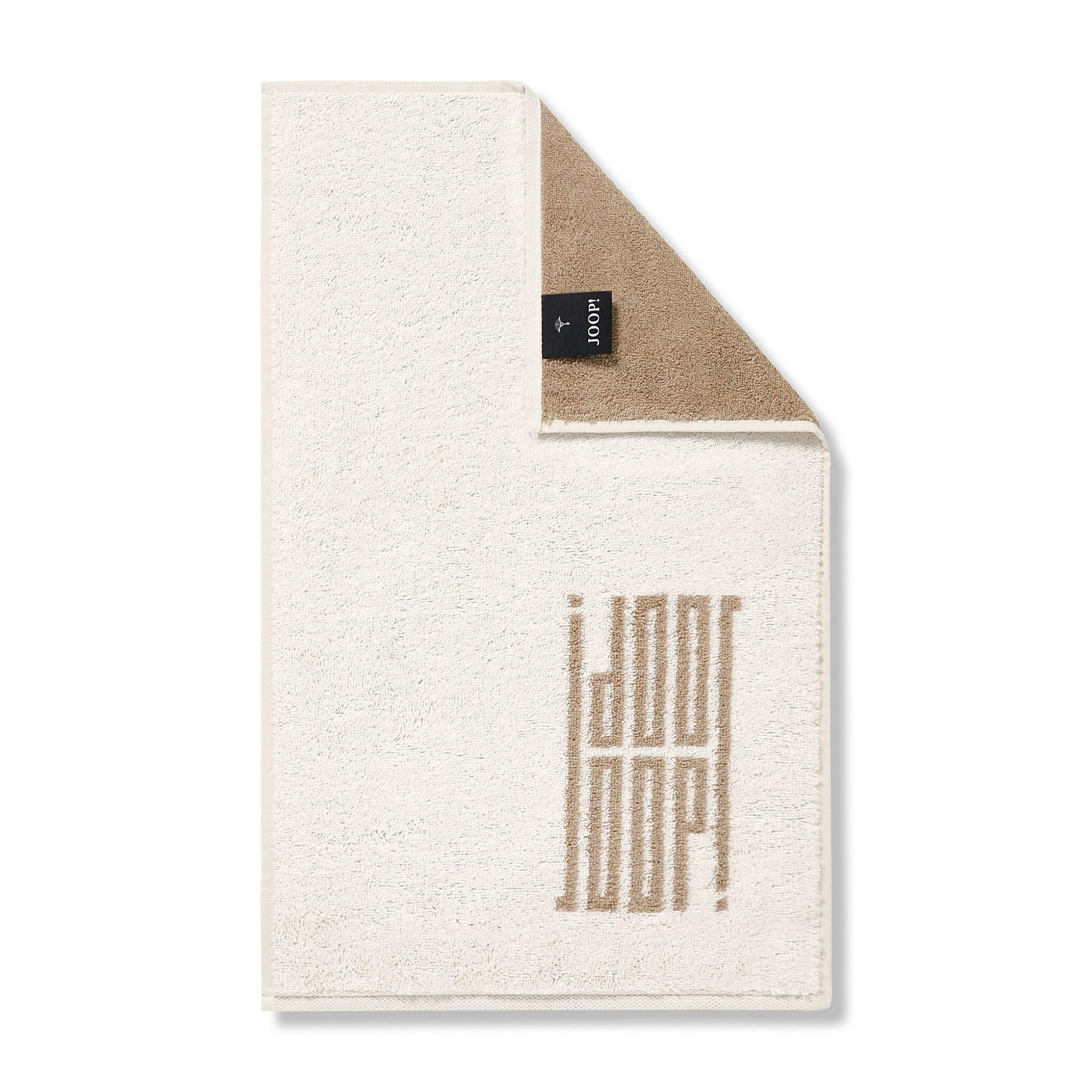 HANDTÜCHER BARS DOUBLEFACE 1724 CREME - 33 - Beige, Textil (30/50cm) - Joop!
