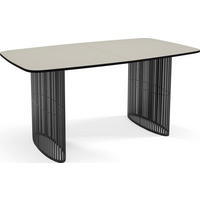 ESSTISCH Cavaro rechteckig oval ausziehbar, Beige Cashmere 200-276/90/76 cm - Kaschmir/Beige, Holzwerkstoff/Metall (90/276/76cm) - WFL GROUP