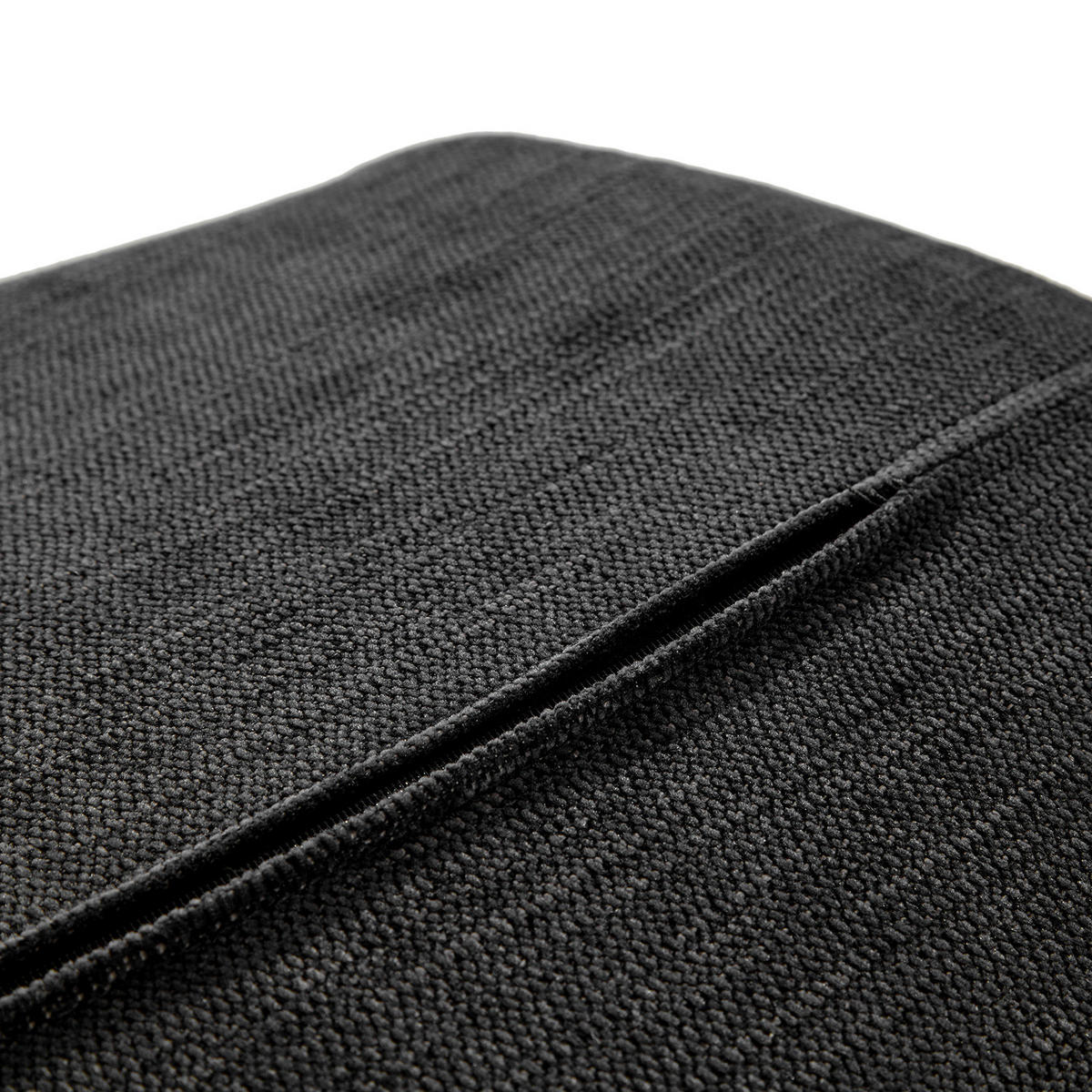 DREHBARER ARMLEHNENSTUHL - Grau - Chenille - Eisen - 59 x 87 x 65 cm - Grau, Textil/Metall (59/87/65cm) - home24