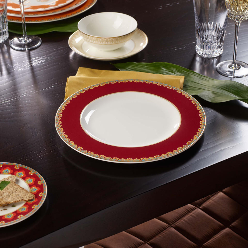 SPEISETELLER Samarkand Rubin bunt ø 27,7 cm - Multicolor, Keramik (27.7cm) - Villeroy & Boch