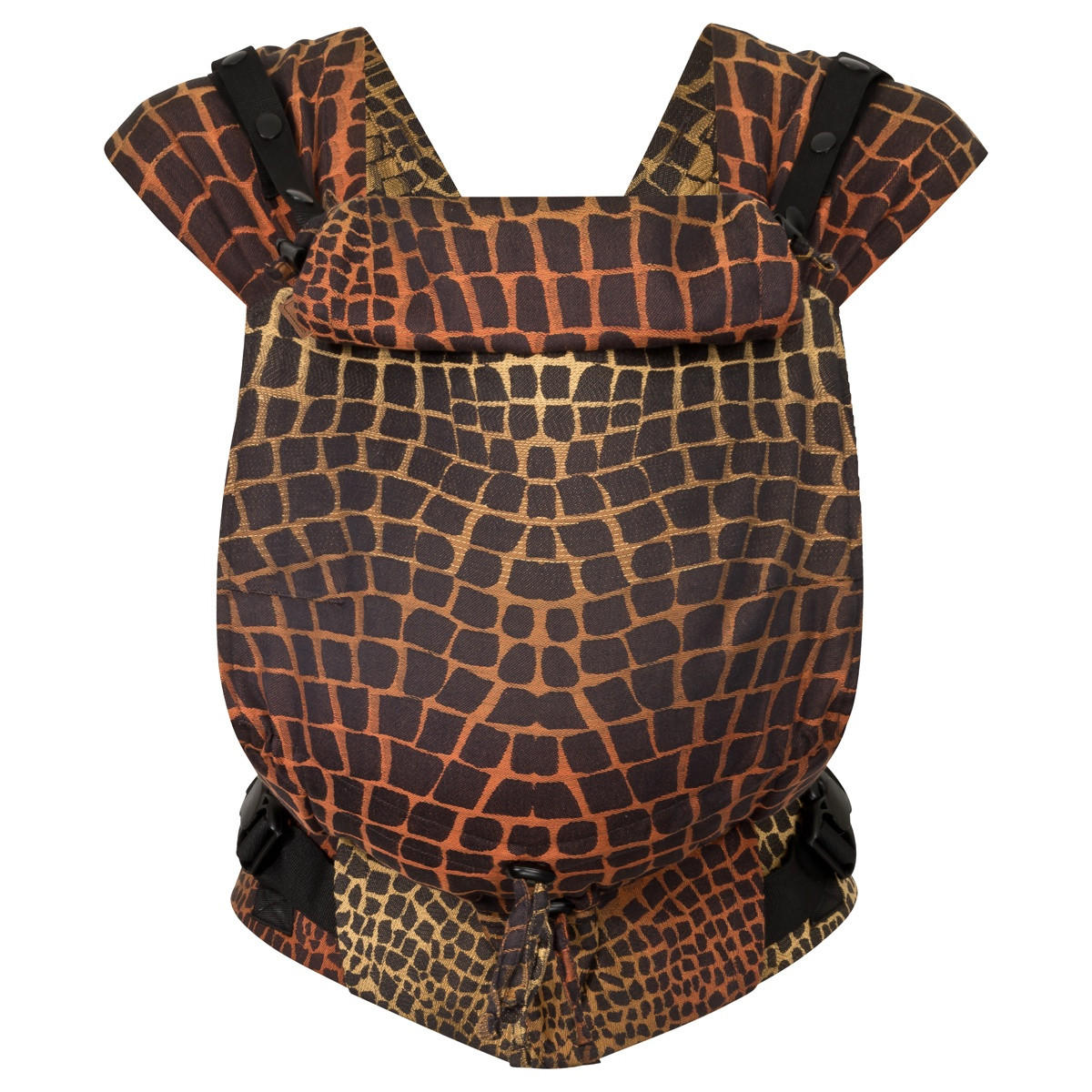 BABYTRAGE Primeo - Dunkelgrau/Bronzefarben, Textil (26.5/7.2/38.5cm) - Hoppediz