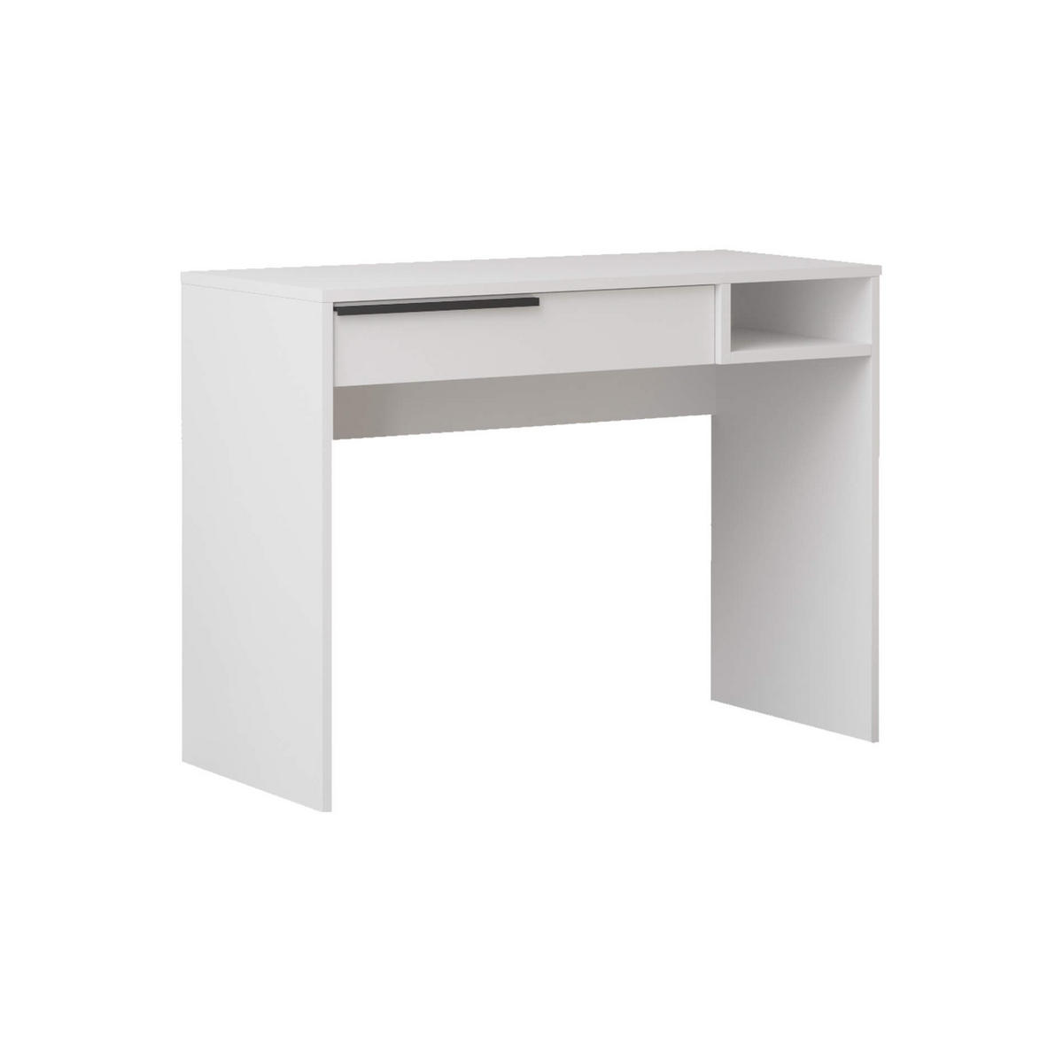 KONSOLENTISCH Weiß 44,5/100/75 cm - Weiß, Holzwerkstoff (44.5/100/75cm) - Mobili Rebecca