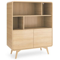 HIGHBOARD CORNWALL REG1 Abgerundeter Korpus Eiche Eiche - Eichefarben, Holz/Holzwerkstoff (108/130/39cm) - Komodee