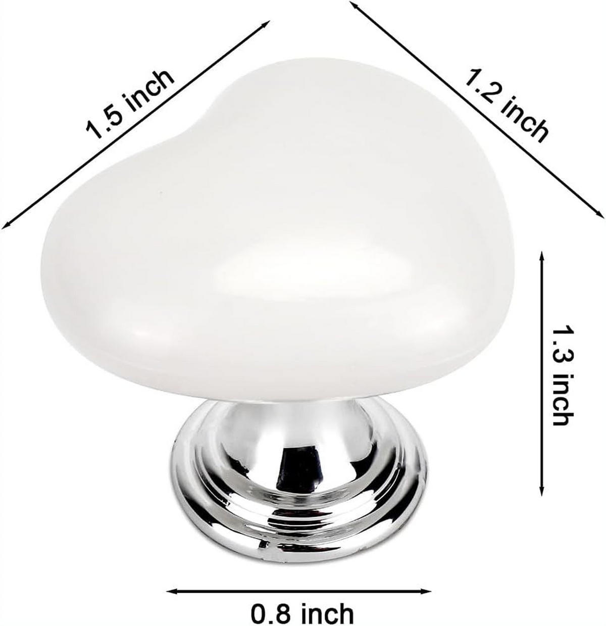 WC-SPÜLTASTE, Weiß,3.7/3.1/3.1cm,2er-Pack - Weiß, Kunststoff (5/6/5cm)