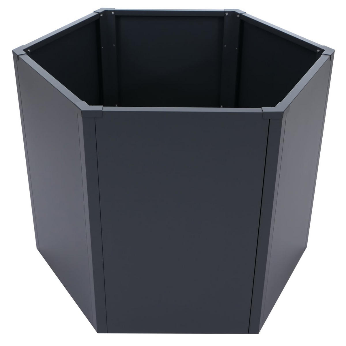 HOCHBEET 77x100x88cm Anthrazit - Anthrazit, Metall (100/77/88cm) - PROREGAL