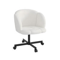 DREHSTUHL Teddy höhenverstellbar 44–54 cm, 360° drehbar 66/64/87 cm Beige - Beige, Textil (64/87/66cm) - Redom