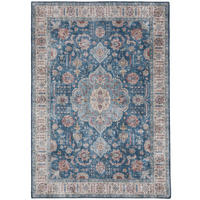 TEPPICH Laury Blau 200x300 cm - Blau, Textil (200/300cm) - benuta Pop