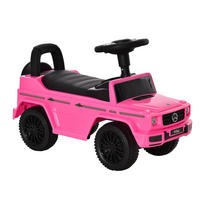 RUTSCHFAHRZEUG DE-16955 mit Hupe & Kofferraum Rosa - Pink, Kunststoff (62.5/28.5/45cm) - ComfortXL