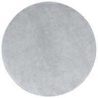 HOCHFLOR LUXUS VELOURS TEPPICH TOUCH RUND - Grau, Textil (100/100cm) - Snapstyle