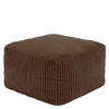 SITZPOUF Amara - Braun, Textil (42/24/42cm) - icon