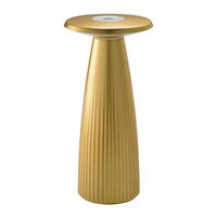AKKULEUCHTE Nuflair Gold - Goldfarben, Metall (4.25/4.25/24cm) - Sigor