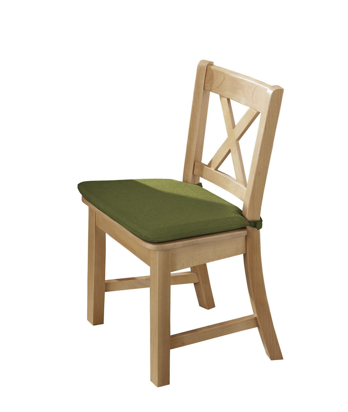 ECKBANKGRUPPE im modernen Landhausstil Deborah Massivholz Buche/Grün - Buchefarben/Grün, Holz (179/1/139cm) - 58aufmkessel