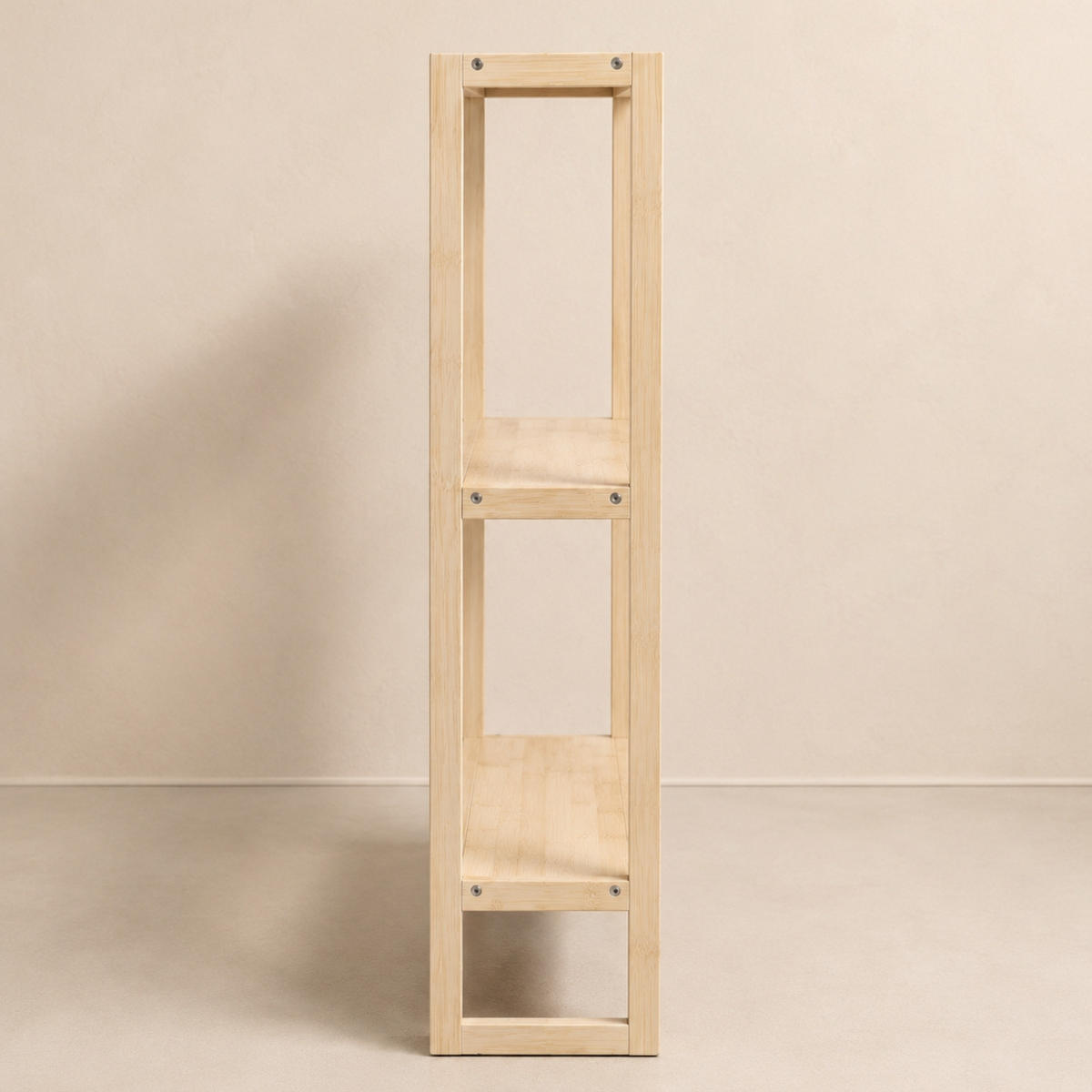 BAMBUSREGAL 68,4/20/84 cm - Beige, Naturmaterialen (20/84/68.4cm) - NUXIO