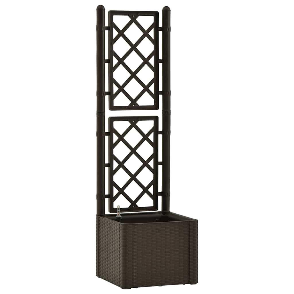 Deluke Rankkasten Braun 43x142x43 cm