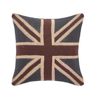 KISSENHÜLLE Union Jack 45/45 cm - Multicolor, Textil (45/45cm) - Homescapes
