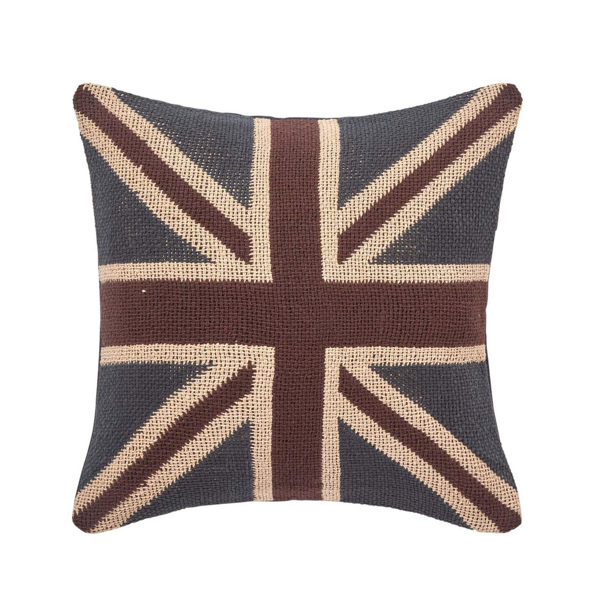 KISSENHÜLLE Union Jack 45/45 cm - Multicolor, Textil (45/45cm) - Homescapes