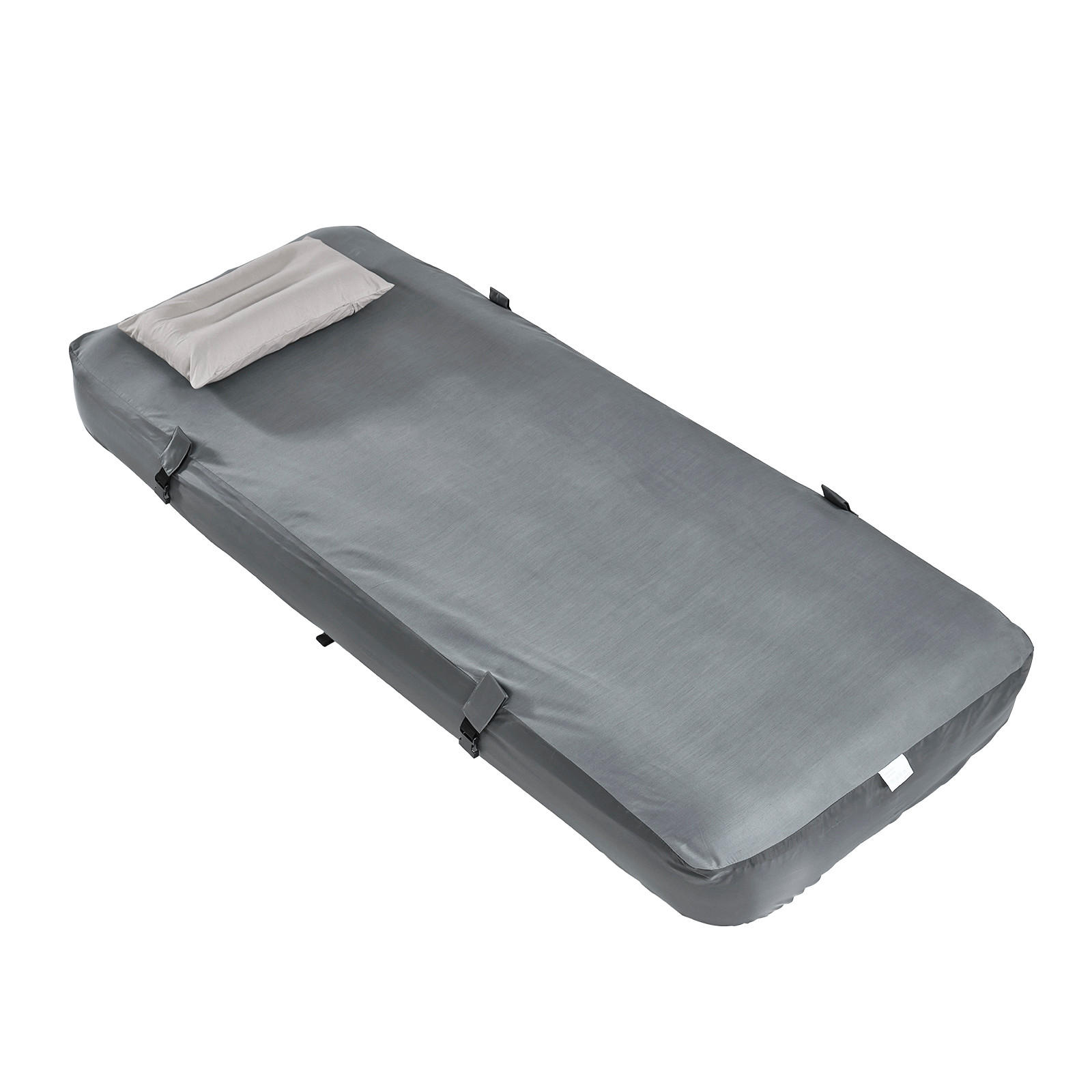 LUFTBETT mit integrierter Kopfstütze OGS32-II-HG-P01 - Ahornfarben, Fell (76/191cm) - SoBuy