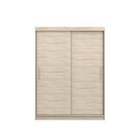SCHIEBETÜRENSCHRANK -LARA 04 (Sonoma) - Sonoma Eiche, Holzwerkstoff/Metall (150/200/61cm) - Möblo