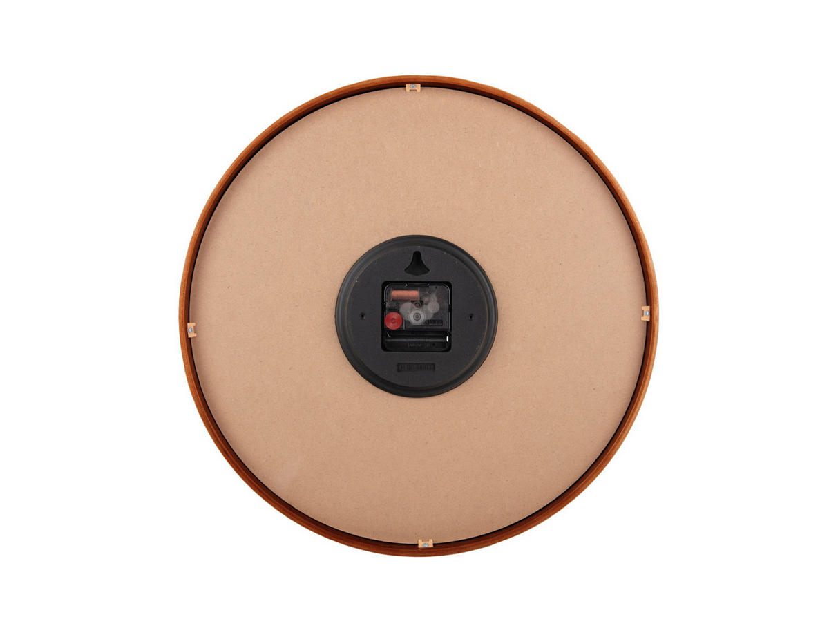 WANDUHR Suave Ø40 cm - Braun, Holz (40/40/5cm) - Karlsson