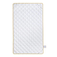 MATRATZENAUFLAGE PREMIUM Baumwolle leicht - Weiß, Naturmaterialien/Textil (100/200cm) - Frau Holle