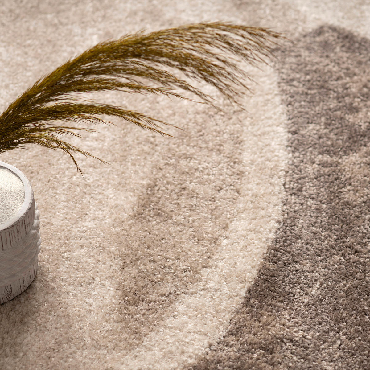 KURZFLORTEPPICH 60/100 cm Sinai 55 - Braun, Textil (60/100cm) - Paco Home