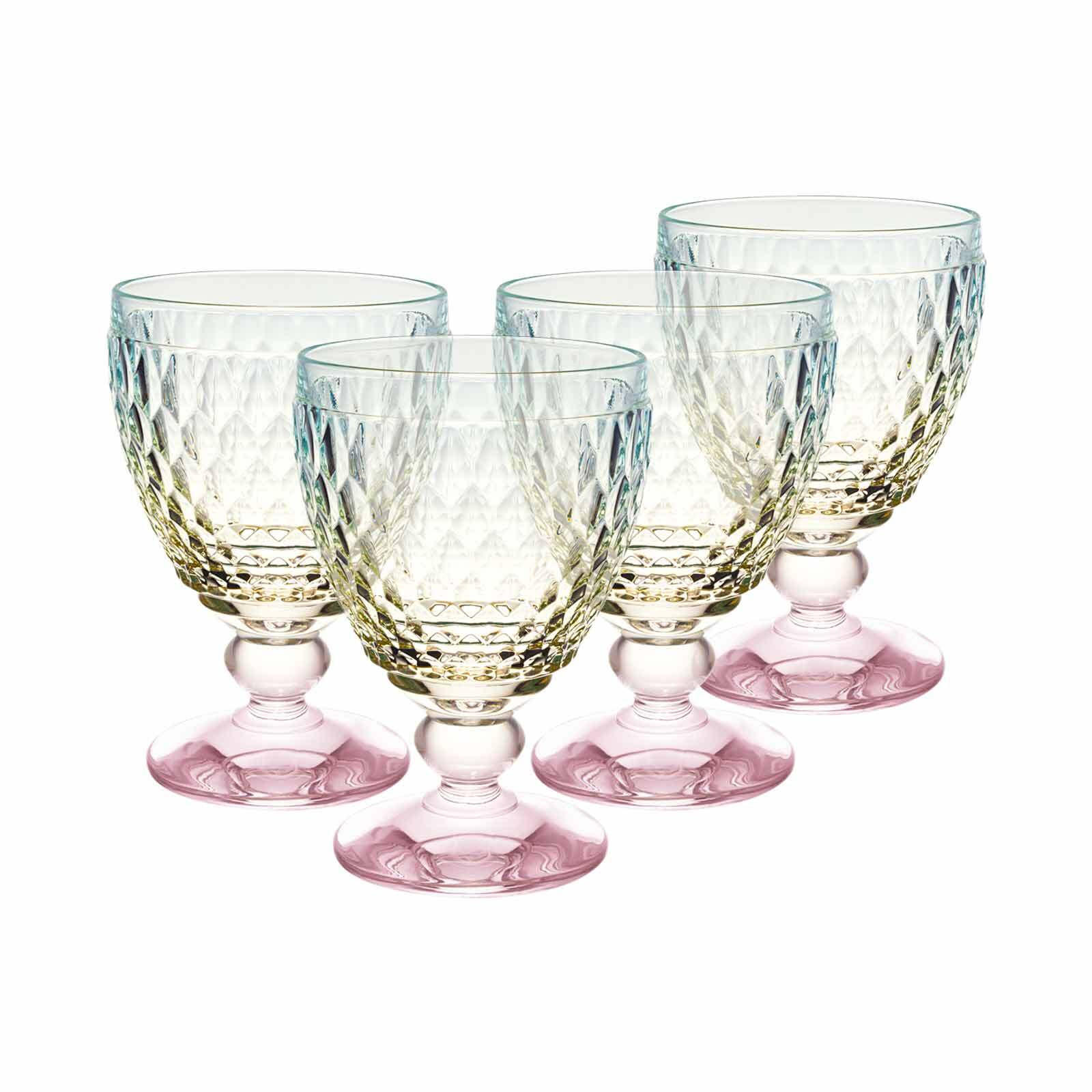 ROTWEINGLÄSER Boston Pearl bunt 200 ml 4er Set - Multicolor, Glas (0.2L) - Villeroy & Boch