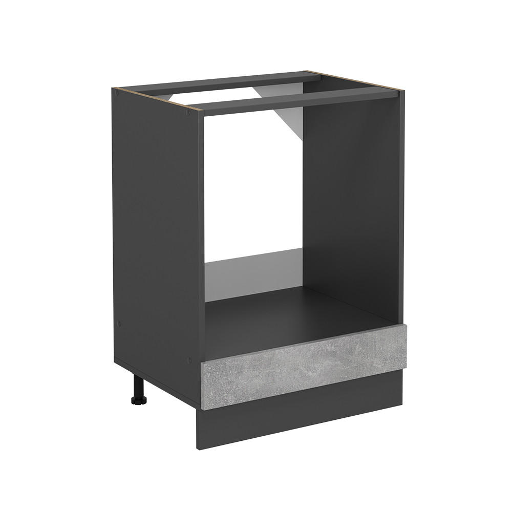 Vicco SKŘÍŇKA NA VESTAVĚNOU TROUBU R-Line Beton 60 cm bez pracovní desky
