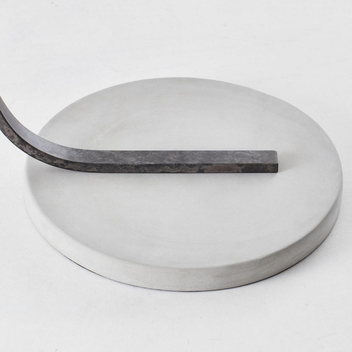 BOGENSTANDLEUCHTE Brok 92712/20 - Grau, Metall (120.5/50/196cm) - Brilliant