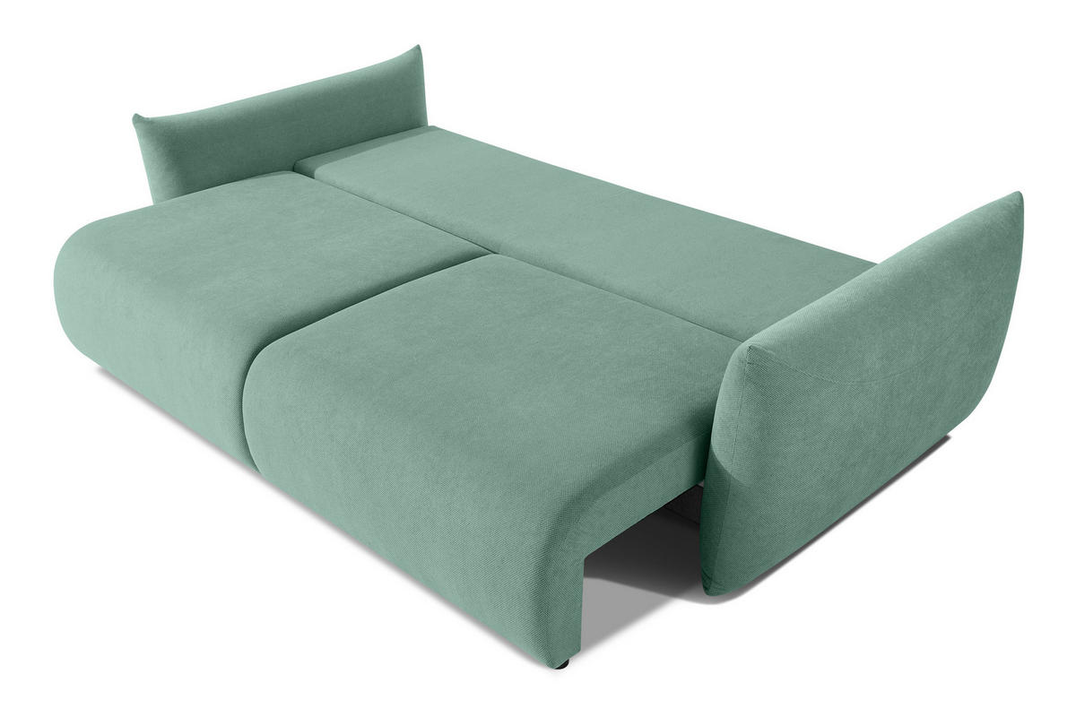 3-SITZER-SOFA LAVIS, Marineblau - Dunkelblau, Holz/Textil (242/87/111cm) - KONSIMO®
