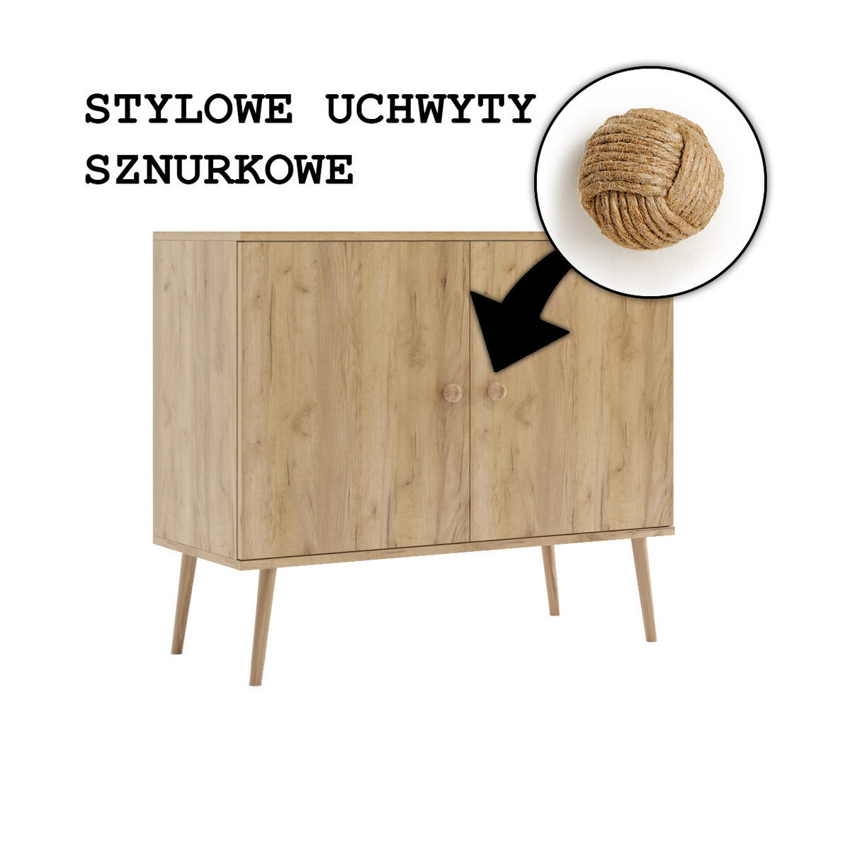 KOMMODE Ikon 100 Braun, Türkommode - Braun, Holzwerkstoff (100/85/42cm) - Bettso