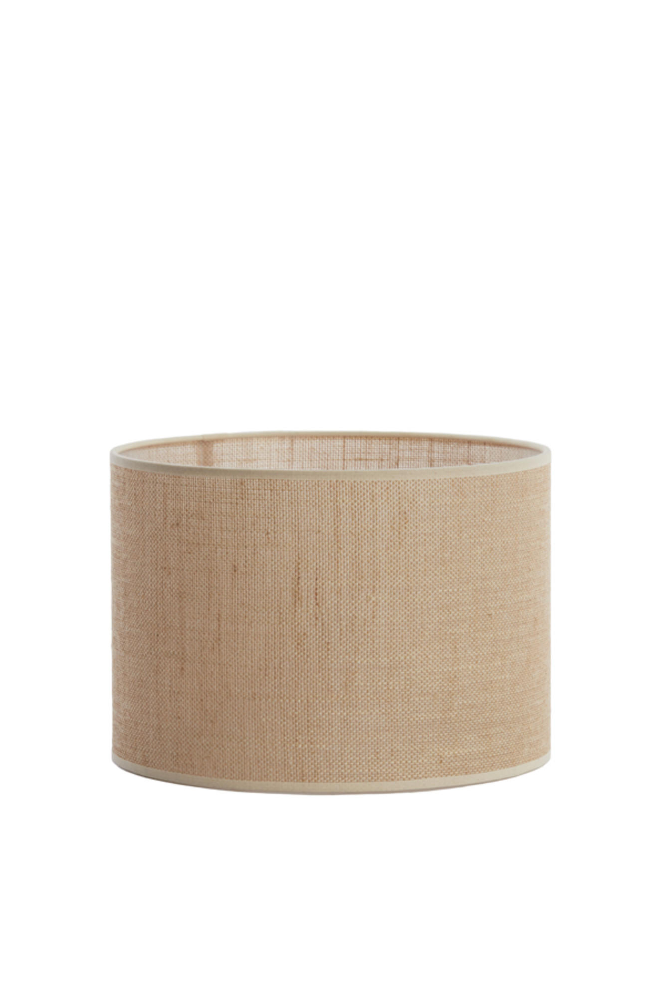 LAMPENSCHIRM Sendai Braun Ø30/21 cm - Braun, Textil (30/30/21cm) - Light & Living