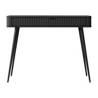 SCHMINKTISCH Lante - Dunkelgrau/Schwarz, Holzwerkstoff/Metall (38/101/78cm) - MIRJAN24