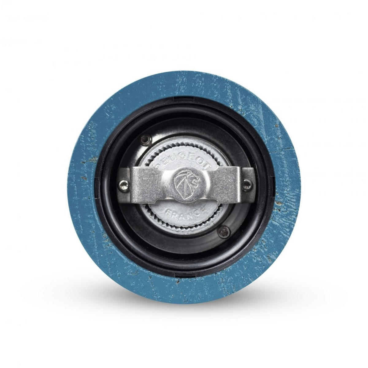 PFEFFERMÜHLE Paris uSelect 18cm Buchenholz Pazifikblau Stahlmahlwerk - Blau, Holz (5.9/18/5.9cm) - PEUGEOT