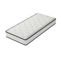 SCHAUMSTOFFMATRATZE komfortabel, 90/200 cm, Höhe ca.: 22 cm - Weiß, Textil (90/200cm) - DEWINNER