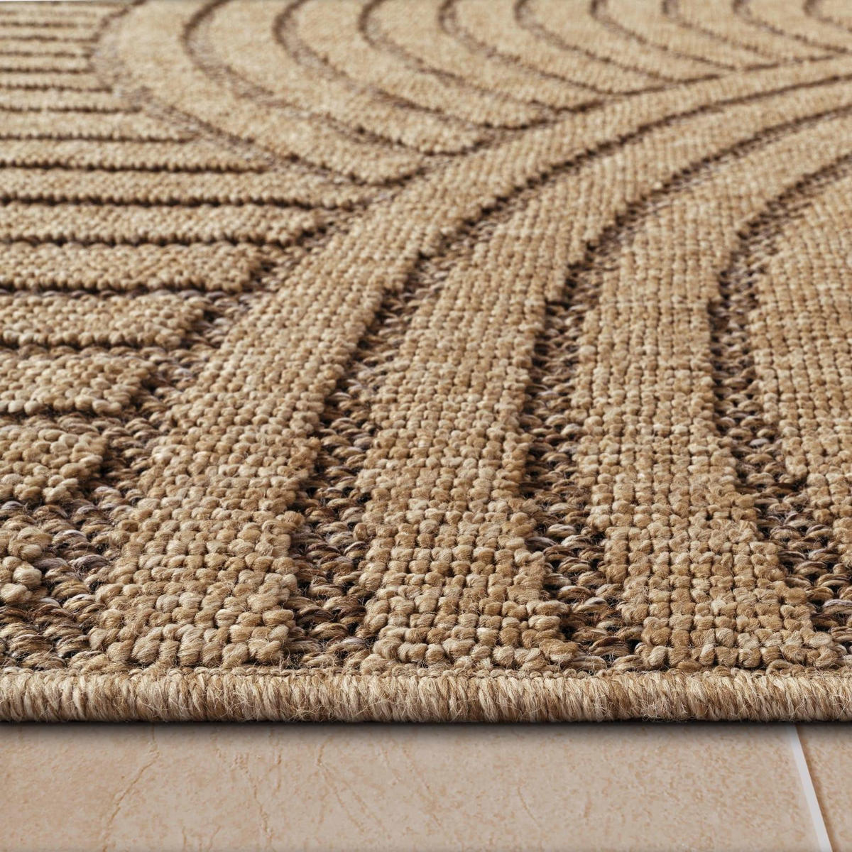 OUTDOORTEPPICH 200/280 cm Cologne 492 - Beige, Kunststoff (200/280cm) - Paco Home