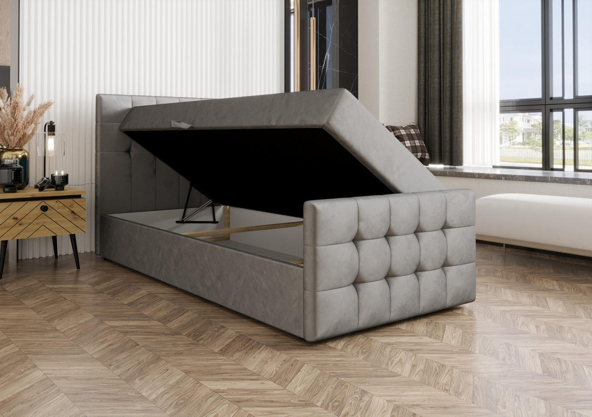 BOXBETT Coria V Beige 90x200 cm - Beige, Textil (90/200cm) - B&B Home