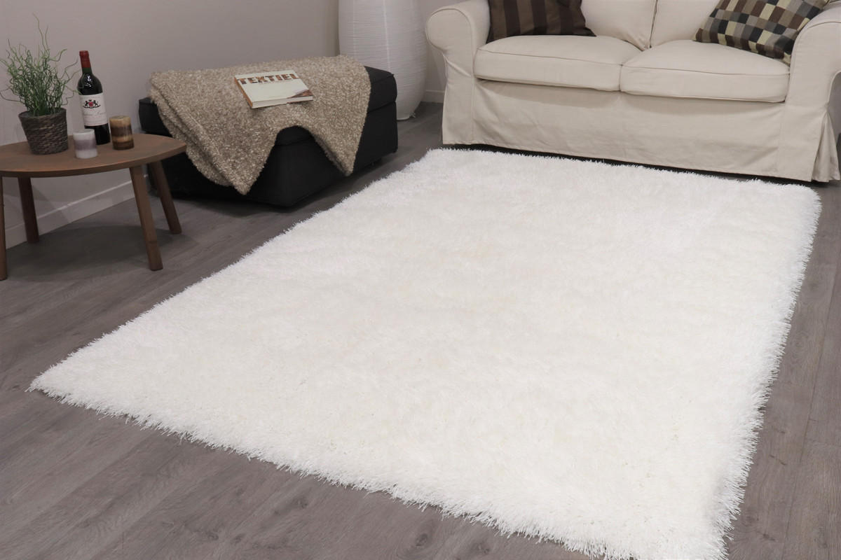 HOCHFLOR-TEPPICH Soho Weiß 80x150 cm - Multicolor, Textil (80/150cm) - Vercai Rugs