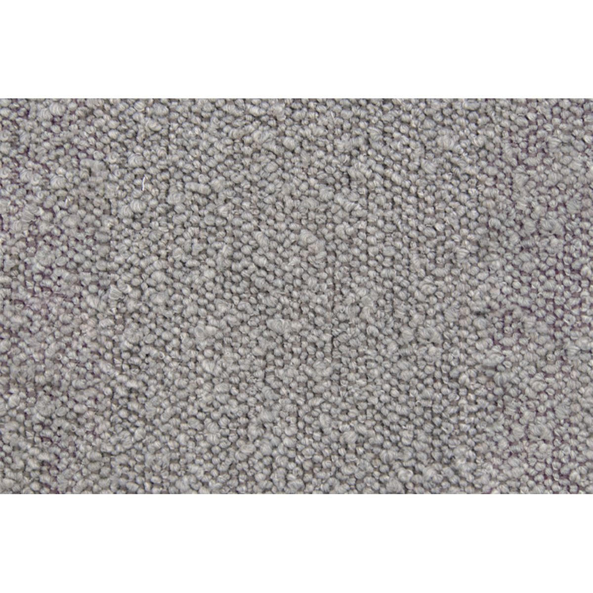 KOPFTEIL gepolstert - Gesteppt – grauer Bouclé-Stoff - 135 cm - Beige/Grau, Karton/Holz (135/120/10cm) - Sommeil de Plomb