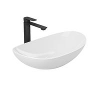 WASCHBECKEN mit pflegeleichter Oberfläche Weiß 61,5 / 36 / 15,5 cm - Weiß, Keramik (36/15.5/61.5cm) - EMKE