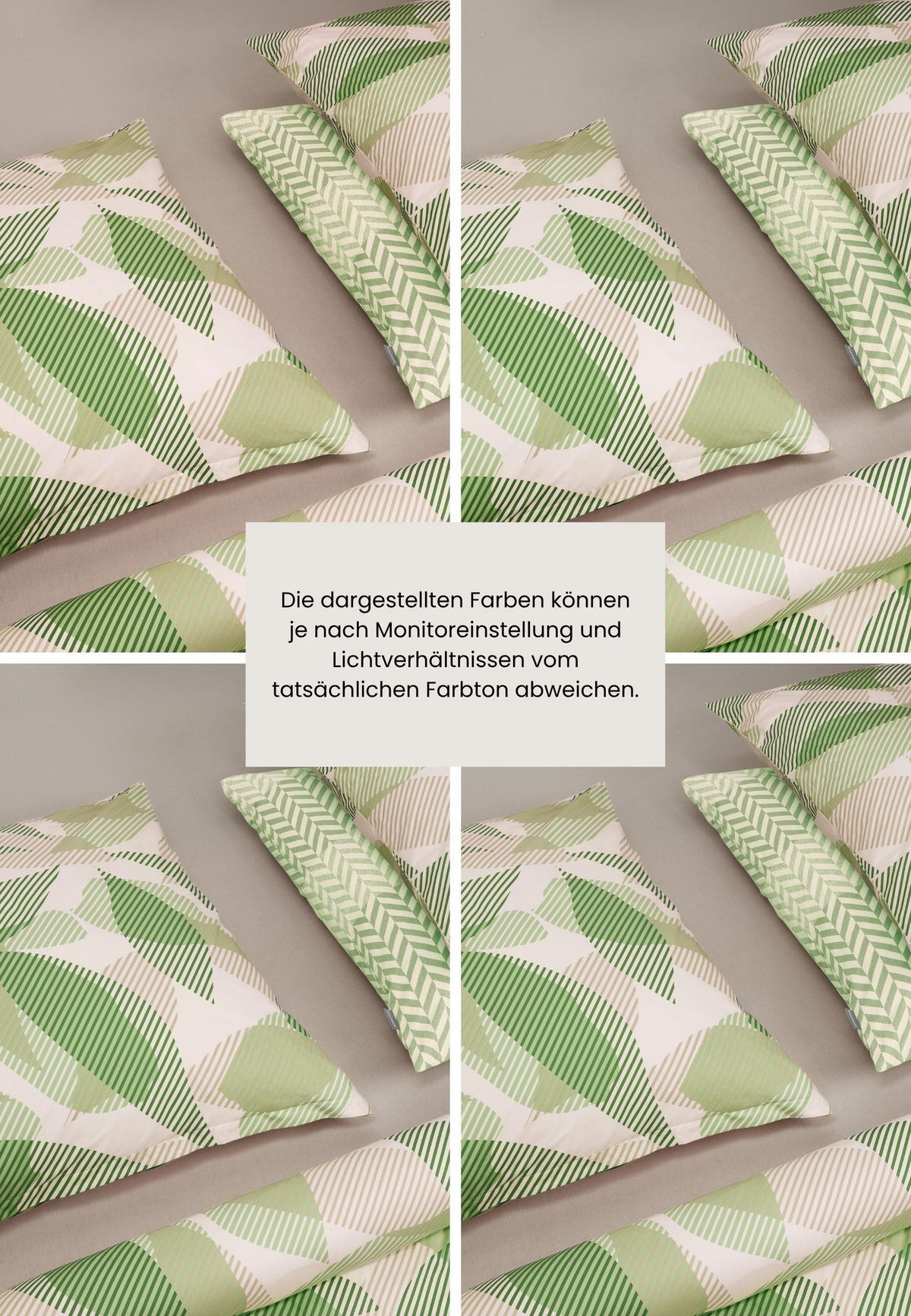 BETTWÄSCHESET Maribel - Renforcé - 2-teilig - 135 x 200 cm - Grün - Grün, Textil (135/200cm) - SCHIESSER