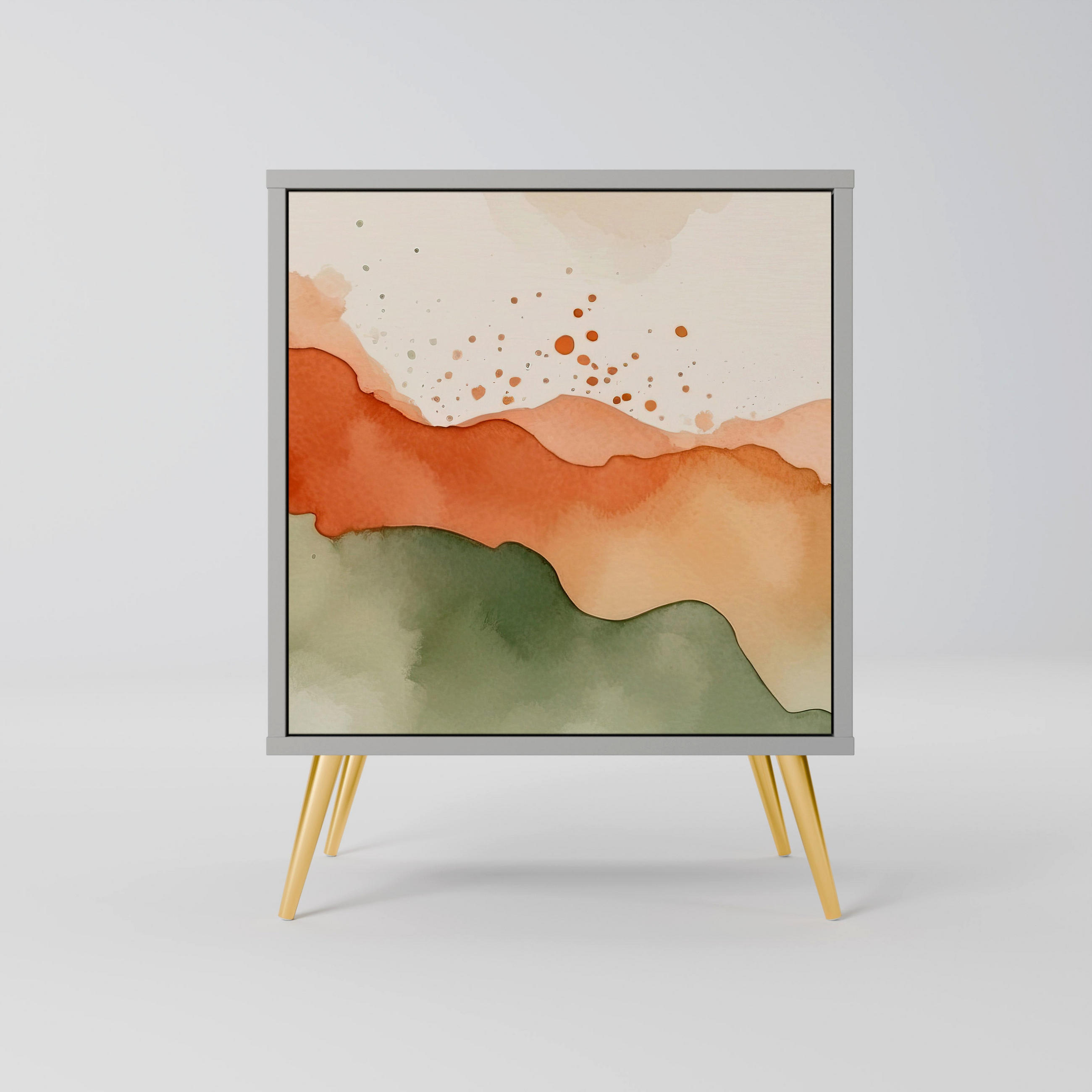 SpaceRebels Sideboard Grau 57.5x75.5x42 cm