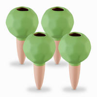 4XBEWÄSSERUNGSKUGELN - Multicolor, Keramik (6/11/6cm) - Relaxdays