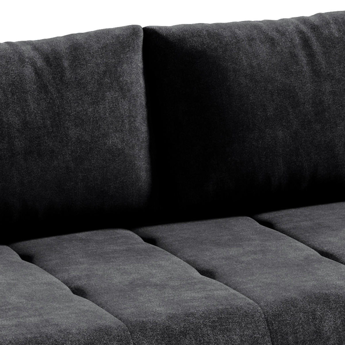SCHLAFSOFA Jonas 3 Sitzplätze Grau - Dunkelgrau, Holzwerkstoff (240/85/110cm) - Petits-meubles