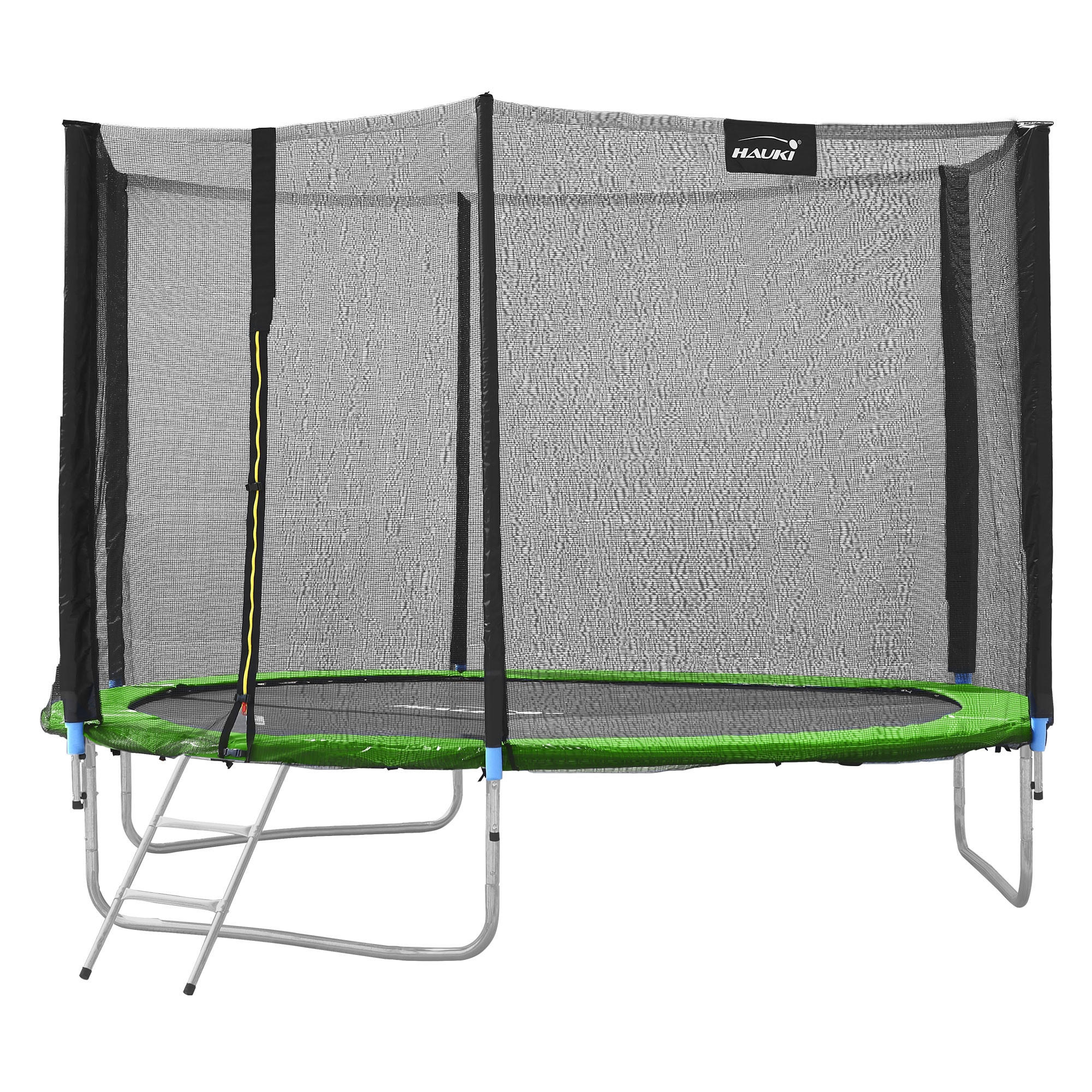 TRAMPOLIN 305 cm grün - Grün, Metall (305/256/305cm) - Hauki