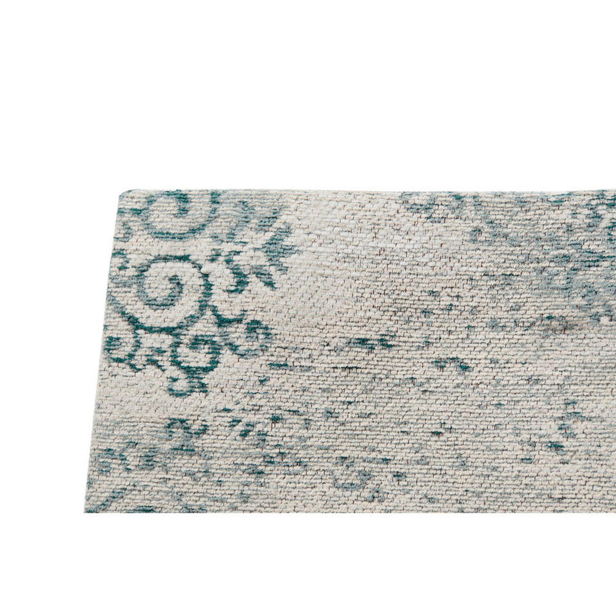TEPPICH Baumwolle Chenille (60 x 240 x 1 cm) - Weiß, Naturmaterialien (60/240cm) - DKD Home Decor