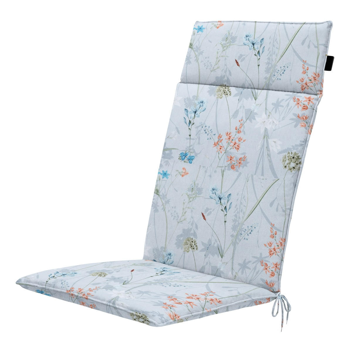 GARTENSTUHLKISSEN Donna 120/50 cm 4er-Set - Blaugrau, Textil (50/8/120cm) - Madison