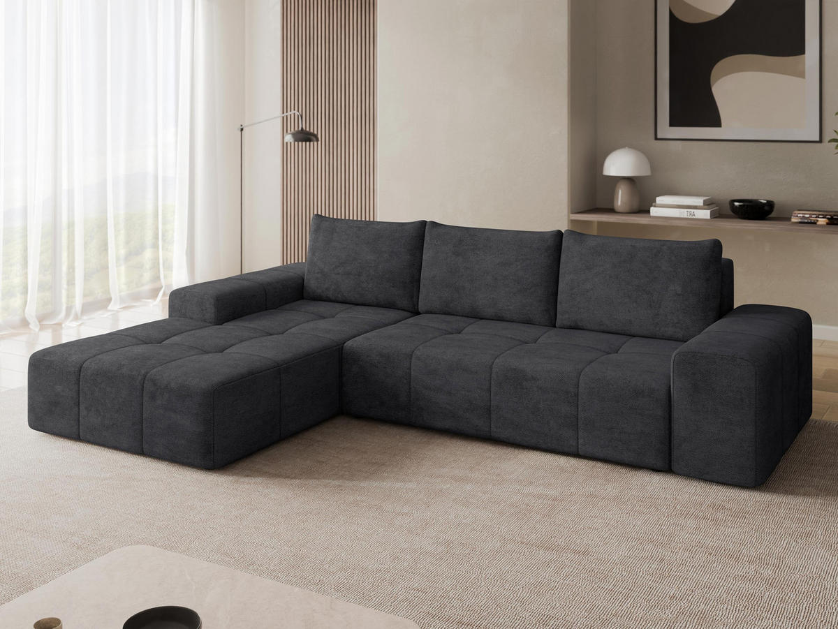 COLTAR Tonseo L, Stanga - antracit/negru, material plastic/material textil (275/173cm) - MIRJAN24