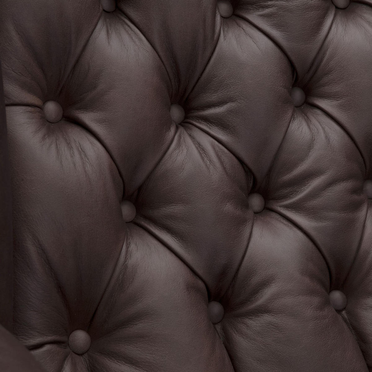 OHRENBACKENSESSEL Katreen Echtleder (Antikoptik) braun - Braun, Leder (90/101/91cm) - 58aufmkessel